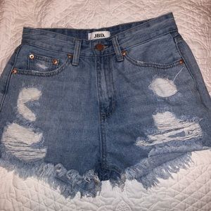 JBD Denim High Wasted Shorts